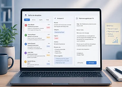Automatisation IA pour trier et résumer les demandes clients
